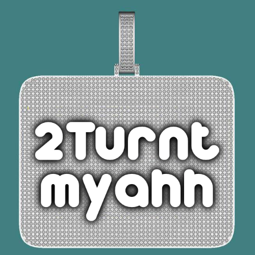 CUSTOM LETTER NECKLACE 3D BIG SQUARE