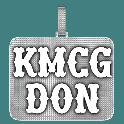 CUSTOM LETTER NECKLACE 3D BIG SQUARE