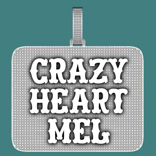CUSTOM LETTER NECKLACE 3D BIG SQUARE