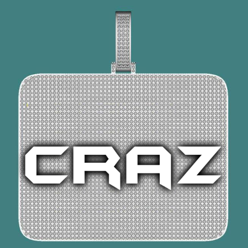CUSTOM LETTER NECKLACE 3D BIG SQUARE