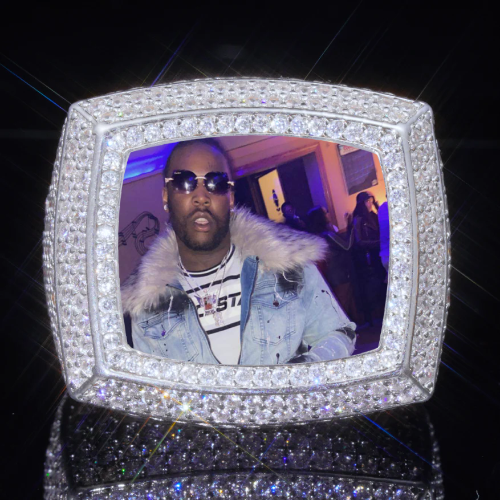 3D CUSTOM PICTURE ICED RING
