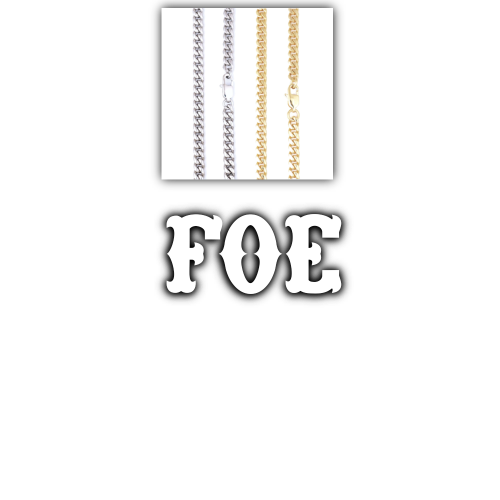 Custom Letters Freibeuter Font Necklace