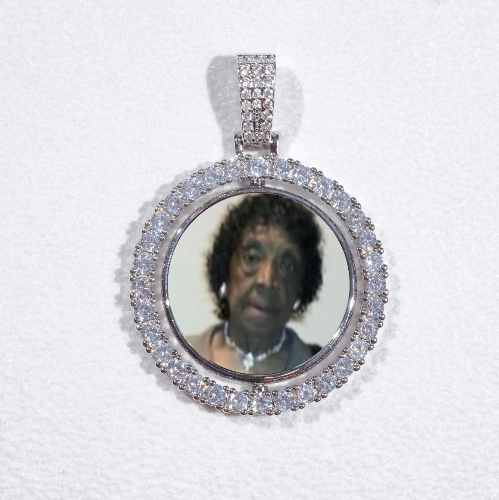 3D Spinning 2-Faced Custom Picture Pendant
