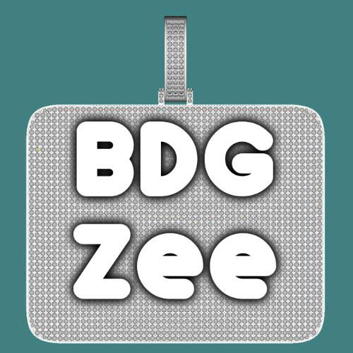 CUSTOM LETTER NECKLACE 3D BIG SQUARE