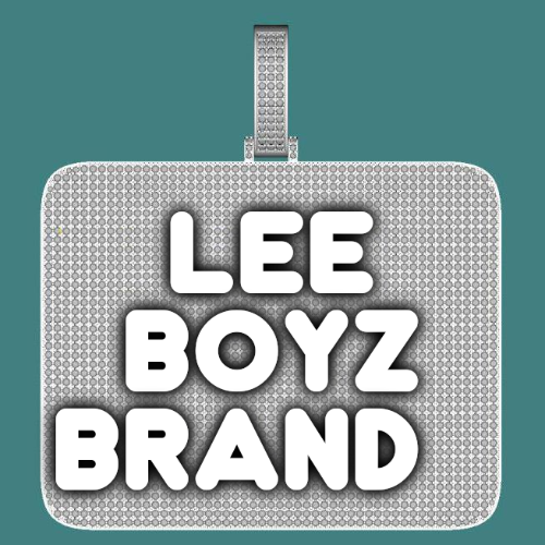 CUSTOM LETTER NECKLACE 3D BIG SQUARE