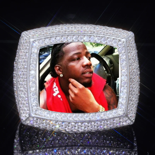 3D CUSTOM PICTURE ICED RING