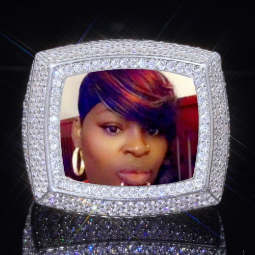3D CUSTOM PICTURE ICED RING