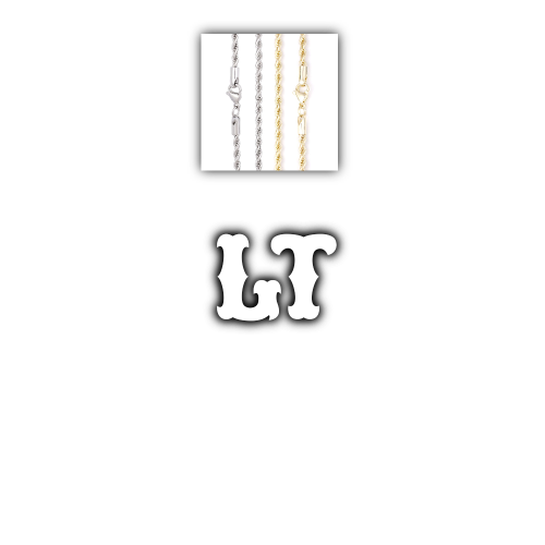 Custom Letters Freibeuter Font Necklace