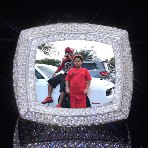 3D CUSTOM PICTURE ICED RING
