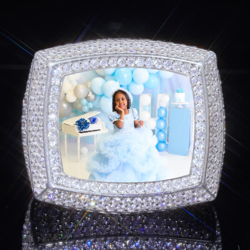 3D CUSTOM PICTURE ICED RING