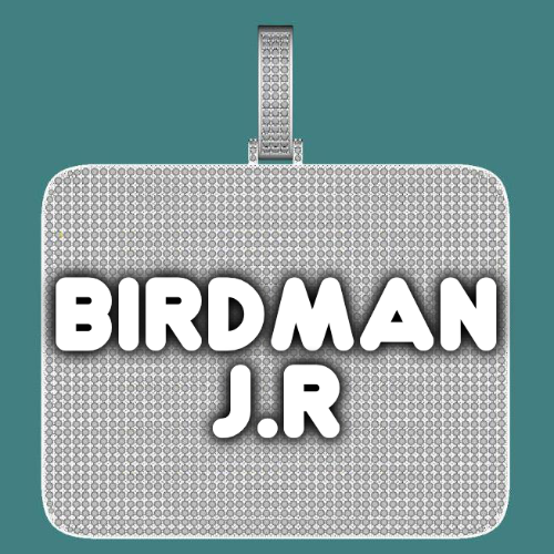 CUSTOM LETTER NECKLACE 3D BIG SQUARE