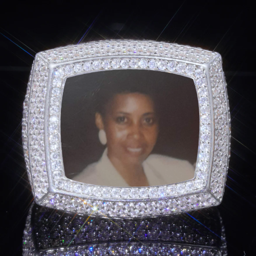 3D CUSTOM PICTURE ICED RING