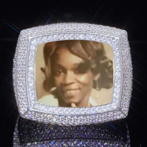 3D CUSTOM PICTURE ICED RING
