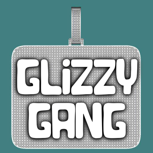 CUSTOM LETTER NECKLACE 3D BIG SQUARE