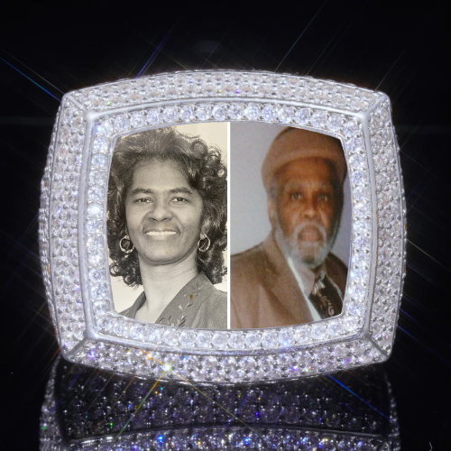3D CUSTOM PICTURE ICED RING
