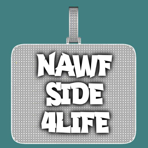 CUSTOM LETTER NECKLACE 3D BIG SQUARE