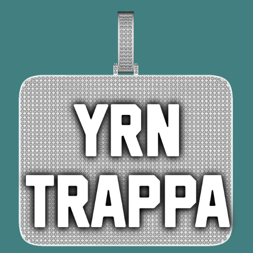 CUSTOM LETTER NECKLACE 3D BIG SQUARE