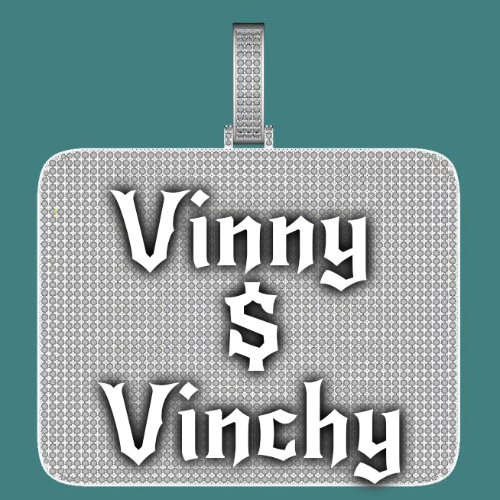 CUSTOM LETTER NECKLACE 3D BIG SQUARE