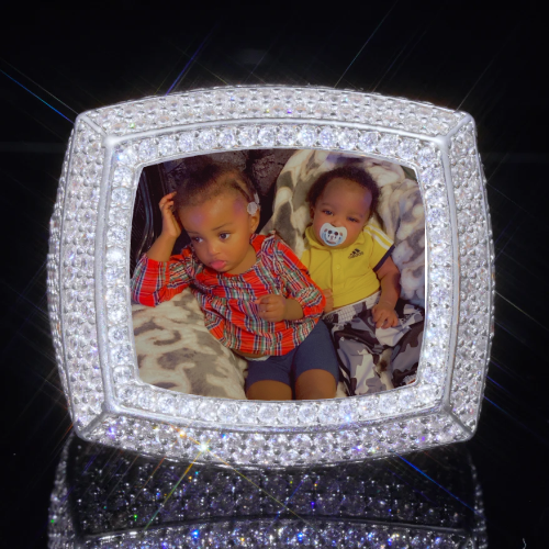 3D CUSTOM PICTURE ICED RING