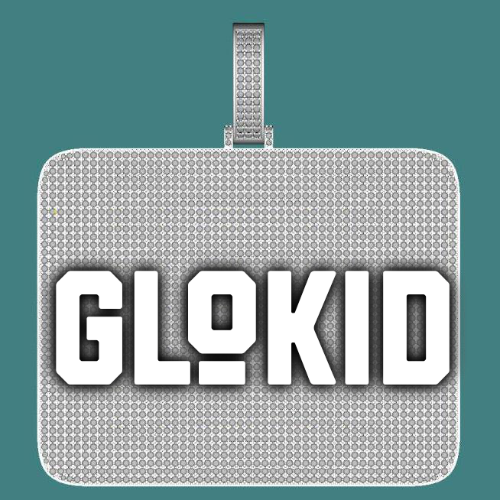 CUSTOM LETTER NECKLACE 3D BIG SQUARE