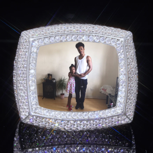 3D CUSTOM PICTURE ICED RING