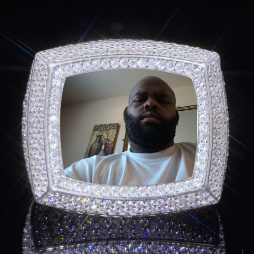 3D CUSTOM PICTURE ICED RING