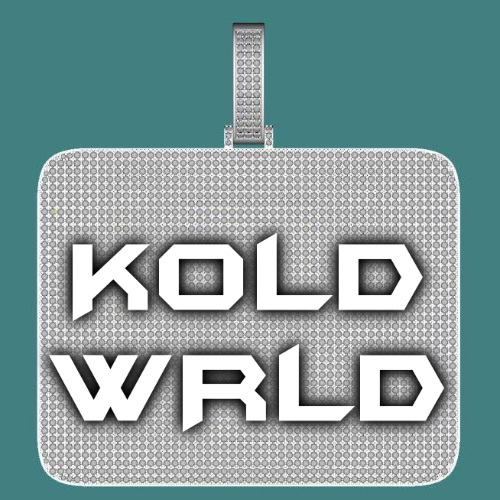 CUSTOM LETTER NECKLACE 3D BIG SQUARE