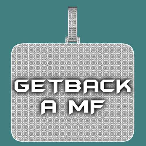 CUSTOM LETTER NECKLACE 3D BIG SQUARE