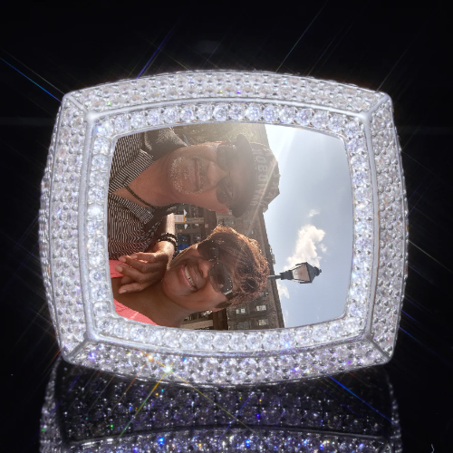 3D CUSTOM PICTURE ICED RING