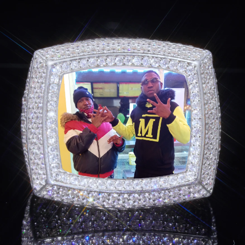 3D CUSTOM PICTURE ICED RING