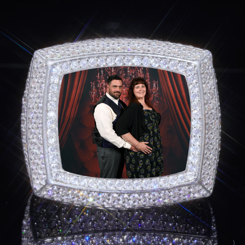 3D CUSTOM PICTURE ICED RING