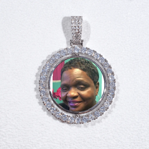 3D Spinning 2-Faced Custom Picture Pendant