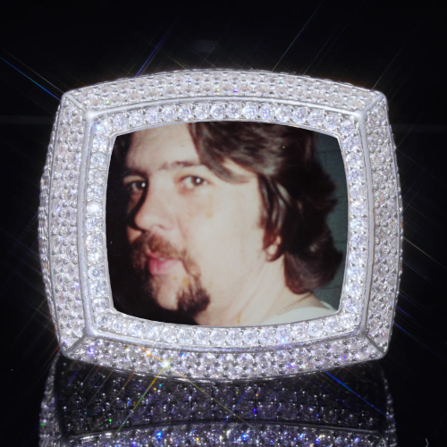 3D CUSTOM PICTURE ICED RING