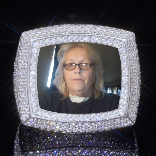 3D CUSTOM PICTURE ICED RING