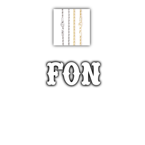 Custom Letters Freibeuter Font Necklace