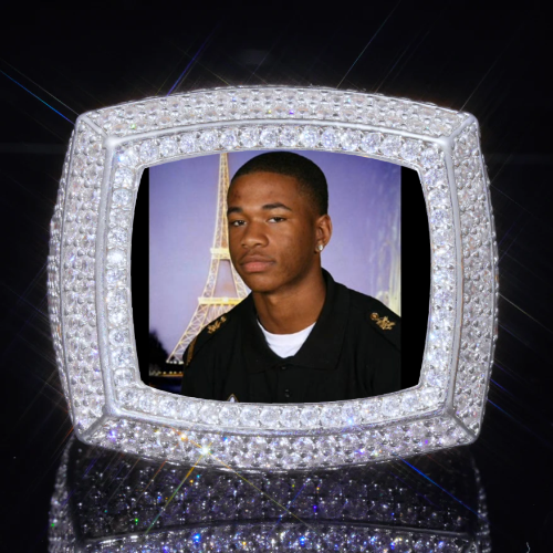 3D CUSTOM PICTURE ICED RING