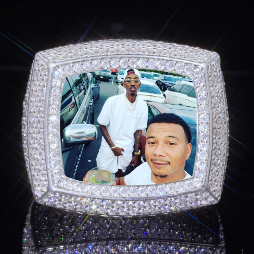 3D CUSTOM PICTURE ICED RING