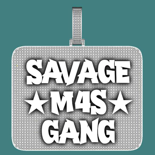 CUSTOM LETTER NECKLACE 3D BIG SQUARE