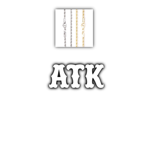 Custom Letters Freibeuter Font Necklace
