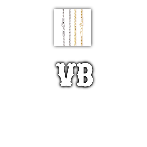 Custom Letters Freibeuter Font Necklace