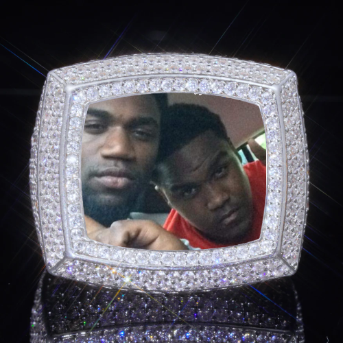 3D CUSTOM PICTURE ICED RING
