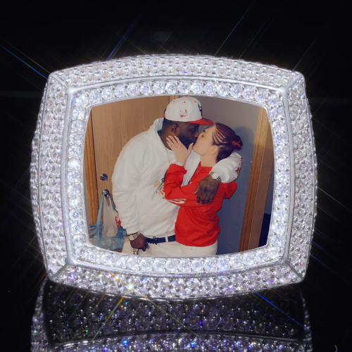 3D CUSTOM PICTURE ICED RING