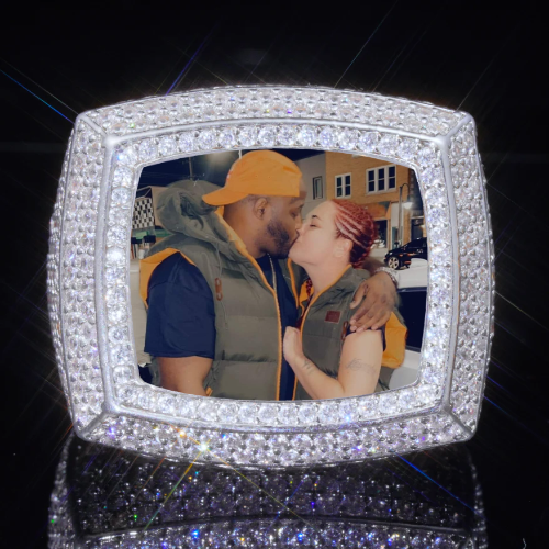 3D CUSTOM PICTURE ICED RING