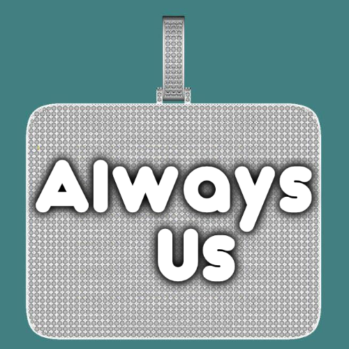 CUSTOM LETTER NECKLACE 3D BIG SQUARE