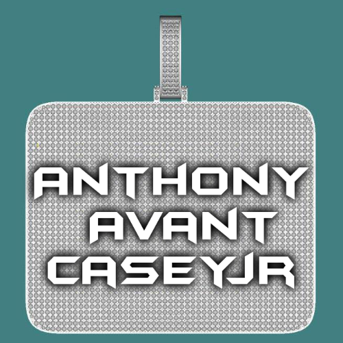 CUSTOM LETTER NECKLACE 3D BIG SQUARE