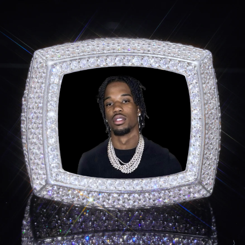 3D CUSTOM PICTURE ICED RING