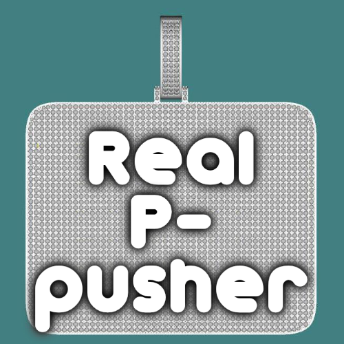 CUSTOM LETTER NECKLACE 3D BIG SQUARE