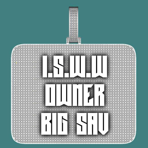 CUSTOM LETTER NECKLACE 3D BIG SQUARE
