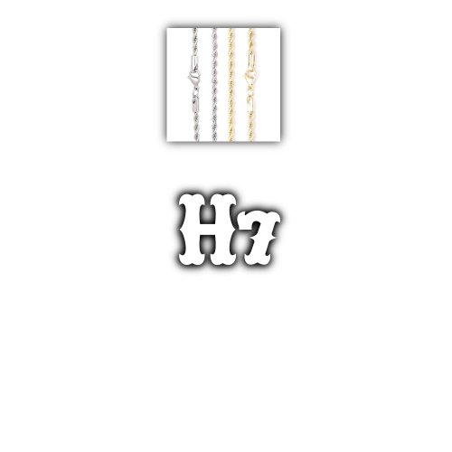 Custom Letters Freibeuter Font Necklace