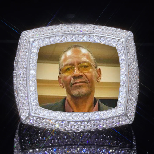 3D CUSTOM PICTURE ICED RING